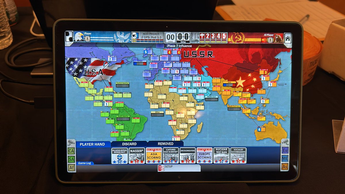 Playdek's tweet photo. We got Twilight Struggle in two forms today! @gmtgames @SDHistCon https://t.co/mYOG1Gxa0Q