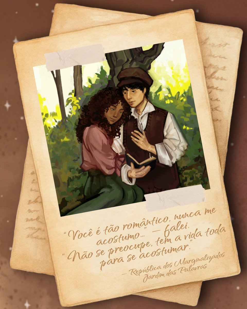 _ahdanubia's tweet photo. 💐REVELAÇÃO DE ILUSTRAÇÃO💐 Conheçam Nia e Frederico, protagonistas de República dos marginalizados, meu conto na coletânea Jardim das Palavras
Eles são lindos demais! 

Leia esse e os outros contos pelo kindle unlimited 👇🏽
🔗 https://t.co/LkMFExGIYB https://t.co/im7GobUllE