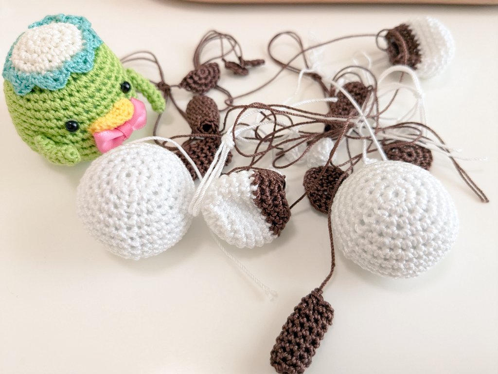 はっさく オーダーのあみぐるみ3点 あみぐるみ虹色工房Mie 11/22