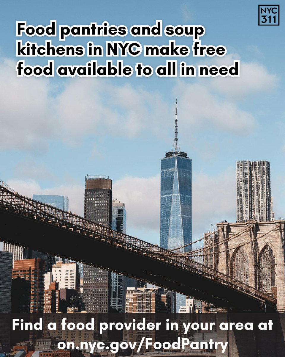 Anyone in need can still find groceries and meals in New York City: