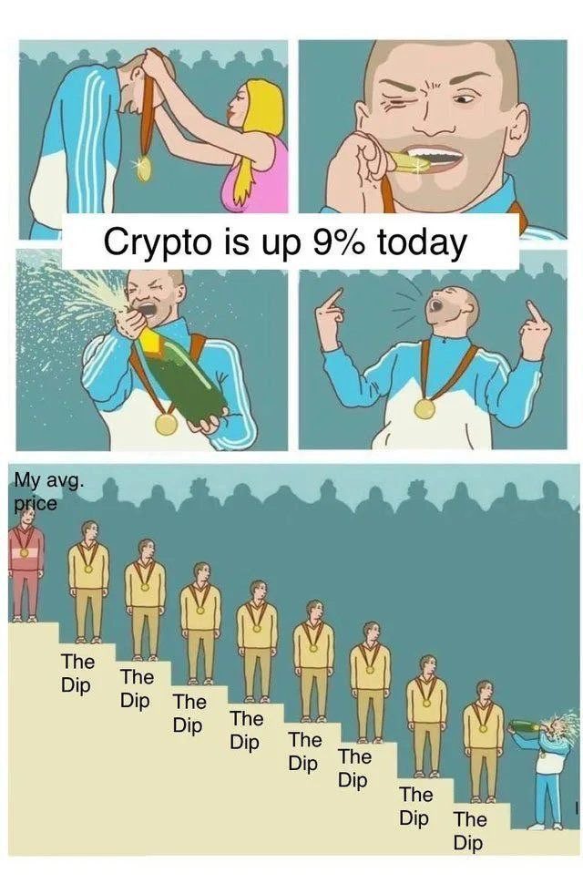 Crypto bois today 

Win is a win $AVAX