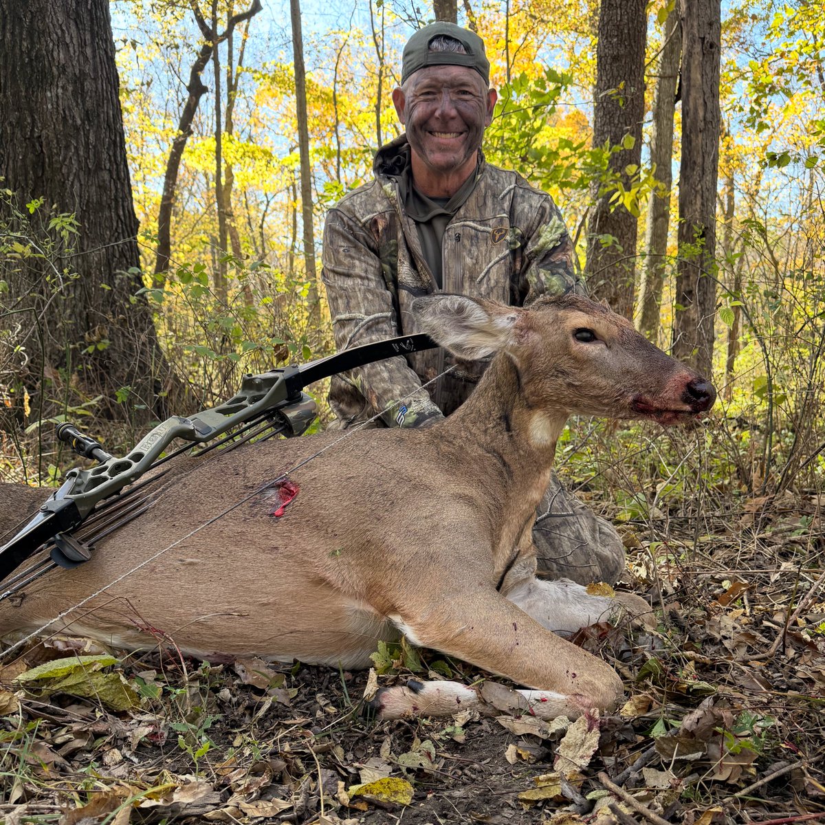 I got this beautiful doe in Missouri. I missed the buck …. It happens. Not much, but it does happen. 😂 Will air on Everything Eichler this spring. Yes, will air the miss as well 🥲

<a href="/SPORTSMANchnl/">Sportsman Channel</a> 
<a href="/BearArchery/">Bear Archery</a> 
<a href="/EastonArrows/">EastonArchery</a> 
<a href="/WaspArchery/">Wasp Archery</a> 
<a href="/3RiversArchery/">3Rivers Archery</a> 
<a href="/ScentBlocker/">ScentBlocker</a>