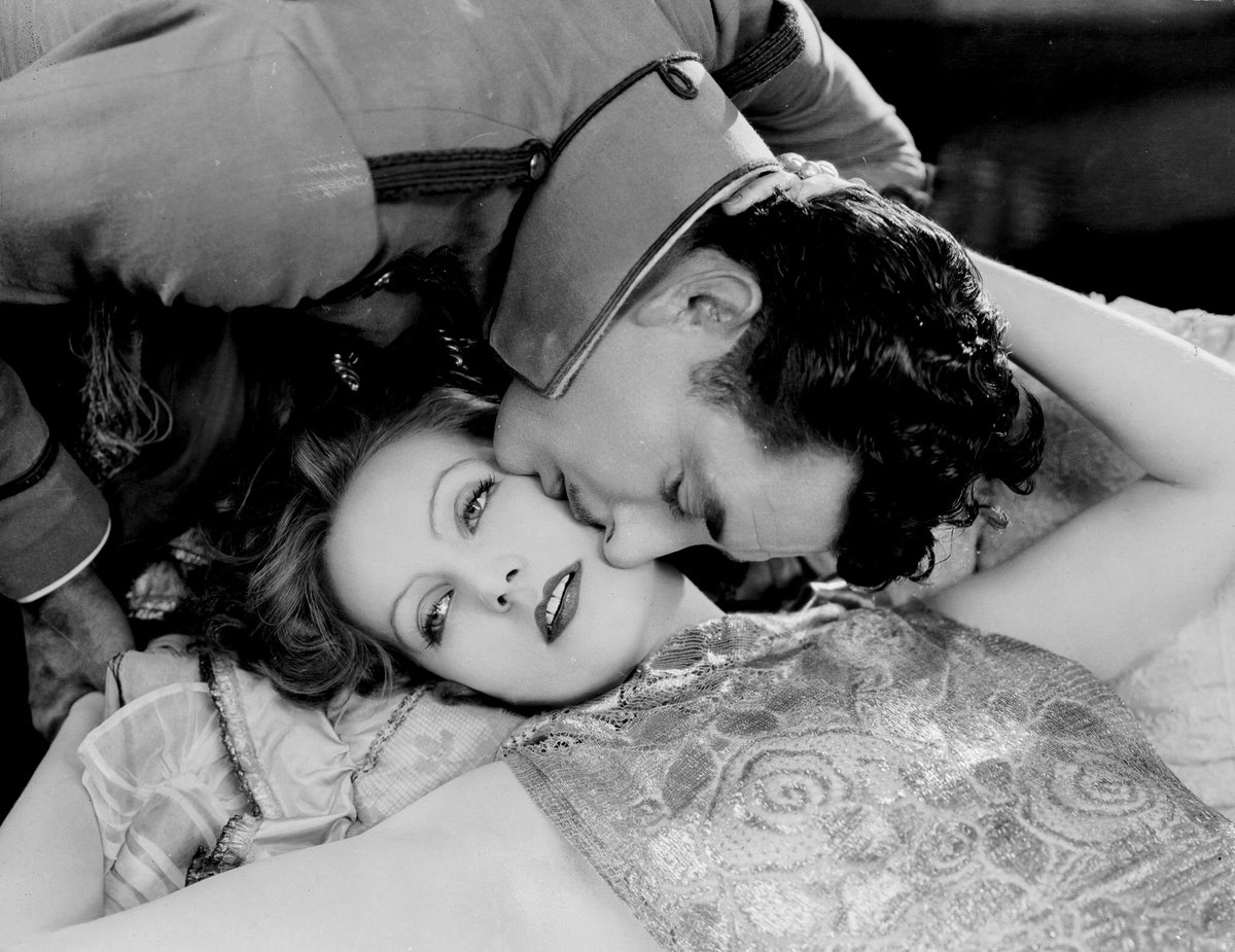Greta Garbo and John Gilbert in Flesh and the Devil (1926).