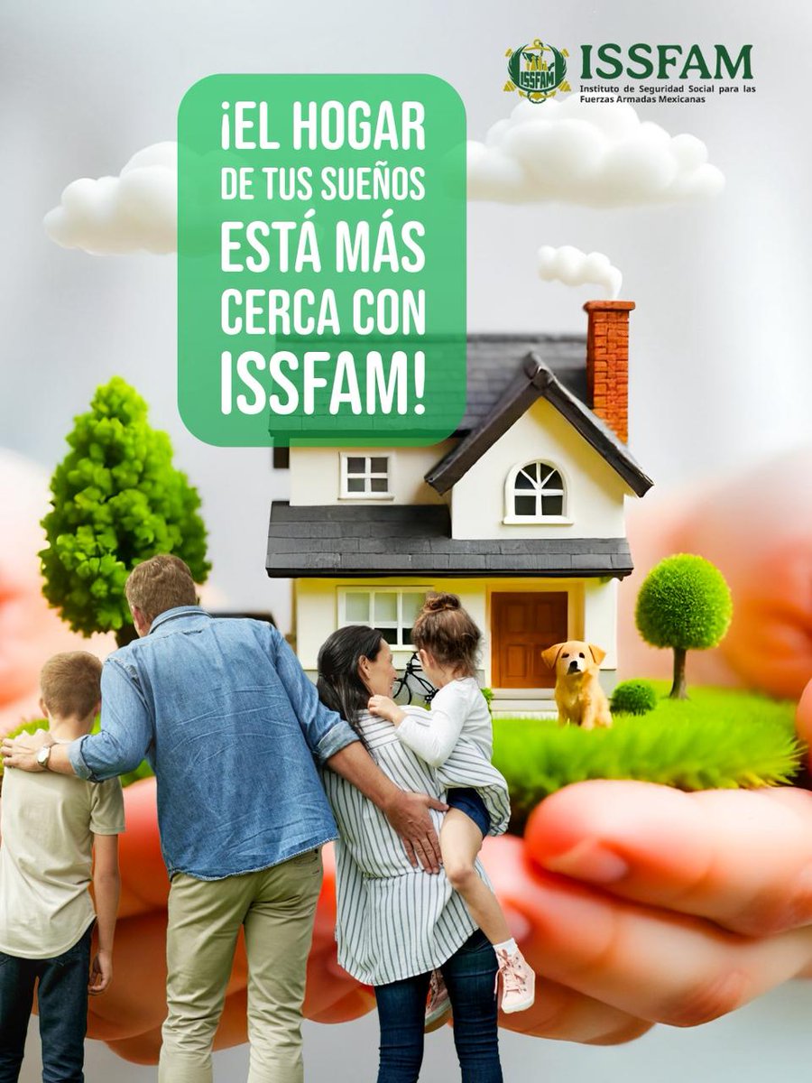 🏠💚 Si tú y tu pareja o familiares militares quieren adquirir vivienda, aprovechen el Crédito Hipotecario Mancomunado del ISSFAM.
#ISSFAM #CréditosHipotecarios #ViviendaMilitar #FamiliaMilitar
