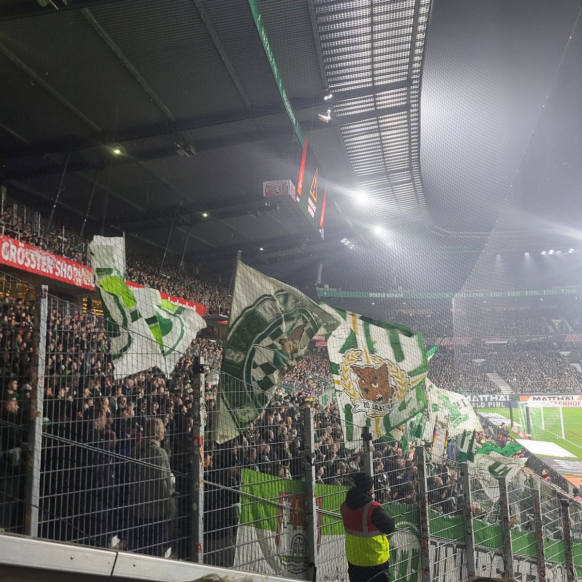 Negninorg's tweet image. Werder Bremen v VfL Wolfsburg 2-1 #groundhopping