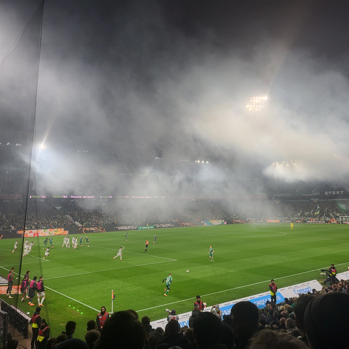 Negninorg's tweet image. Werder Bremen v VfL Wolfsburg 2-1 #groundhopping