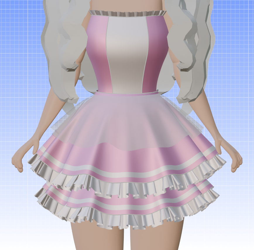 WIP! (free ruffles by <a href="/M0TOPRINCESS/">OWEN</a>) 

#royalehigh #royalehighconcepts #dress #pink #viral #fypシ゚viral #3DModel #robloxart #RobloxDev