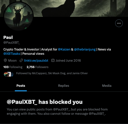 Paul tweet media