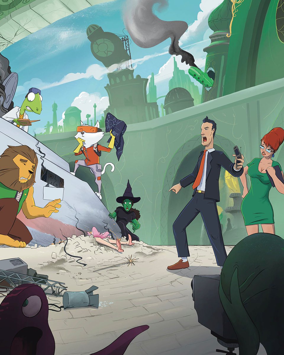 This is an AWESOME crossover print for Area 51 and Alpha Cat by Josh White. Both campaigns are ending in 6 days. You can get this 8x10 print for FREE if you back both campaigns. <a href="/ErnieAltbacker/">Ernie Altbacker</a> <a href="/WhiteCatStories/">White Cat Entertainment</a> <a href="/NandoPintoArt/">Fernando Pinto!</a> kickstarter.com/projects/white…