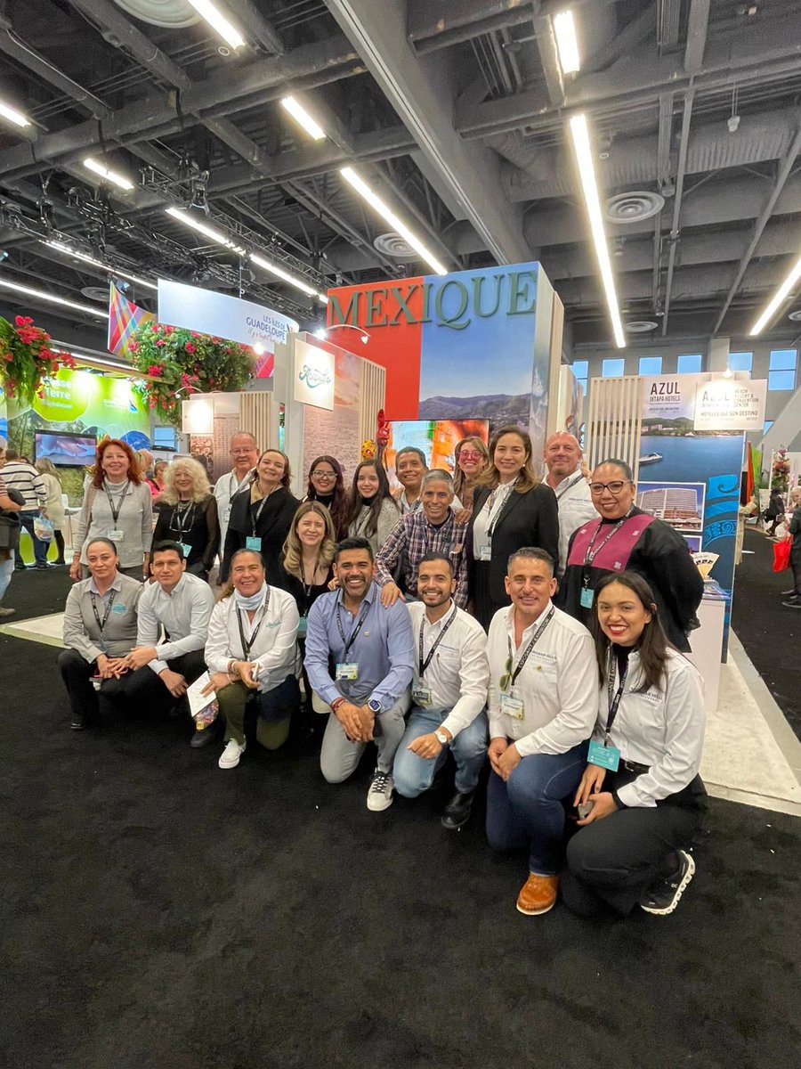 Día 1 en el Salon International Tourisme Voyage en el Palais des congrès de Montreal.
Un evento que reúne a los destinos más fascinantes del mundo para inspirar a los viajeros.

Ixtapa Zihuatanejo presente compartiendo lo mejor de nuestras playas y la auténtica esencia mexicana.