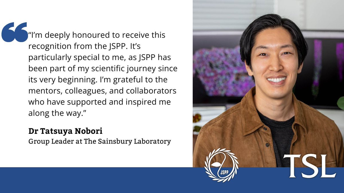 We are pleased to announce that <a href="/nobolly/">Tatsuya Nobori</a> has won the Young Investigator Award by the Japanese Society of Plant Physiologists.

The award ceremony and the recipient's lecture will take place at the next Tokyo Annual Meeting on 14 March 2026.

buff.ly/pemelQu