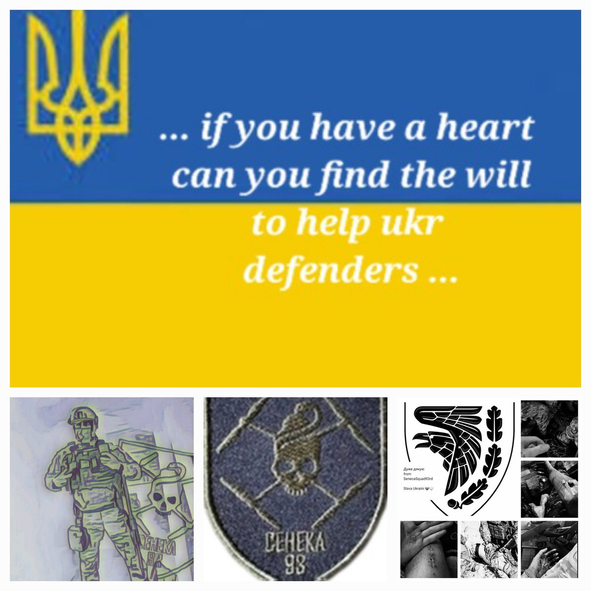 Pls 💫  ⛑️⛑️
IN  700€  💌💌💌 NEED 1500€
Jede € hilft, jeder!
[paypal.me/Charlie0812Den…]
Nach wie vor: Stillstand
🔸️ Viele neue +alte                        Verwundungen,
🔸️ Med Material benötigt !!!
🔸️ Schlafsäcke / Zelte 

🙏🫶:
Mario:    24€         Sabine: 60€