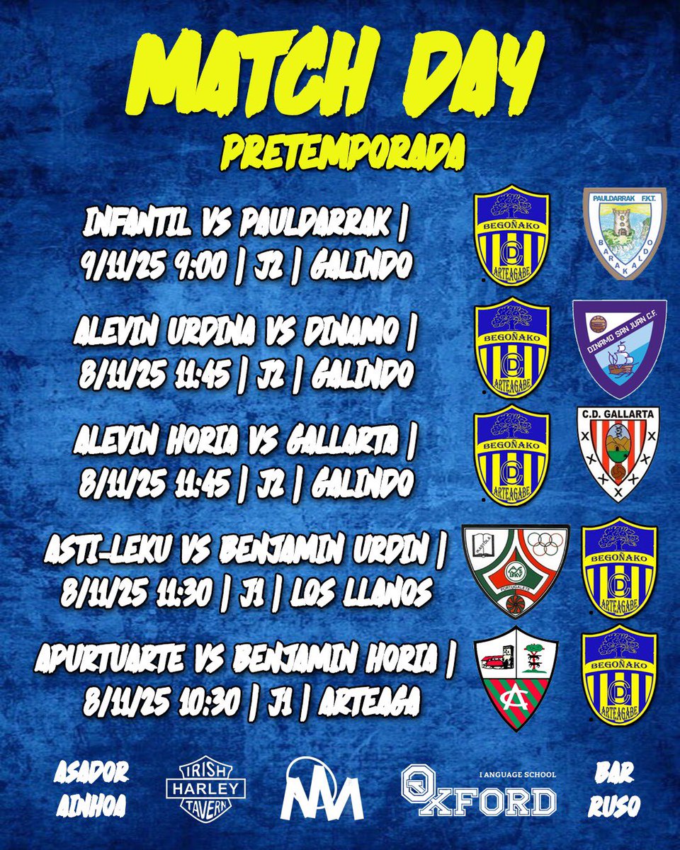 El senior se juega el liderato en casa, os necesitamos afición💙. El juvenil luchará por conseguir valiosos puntos mientras que el cadete disputará un importante derby. Comienzan las ligas en el deporte escolar. Suerte a todos!🍀