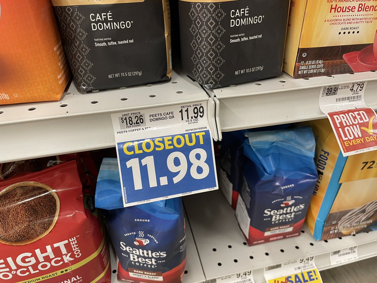 They’re having a wicked deal on coffee, better go get some