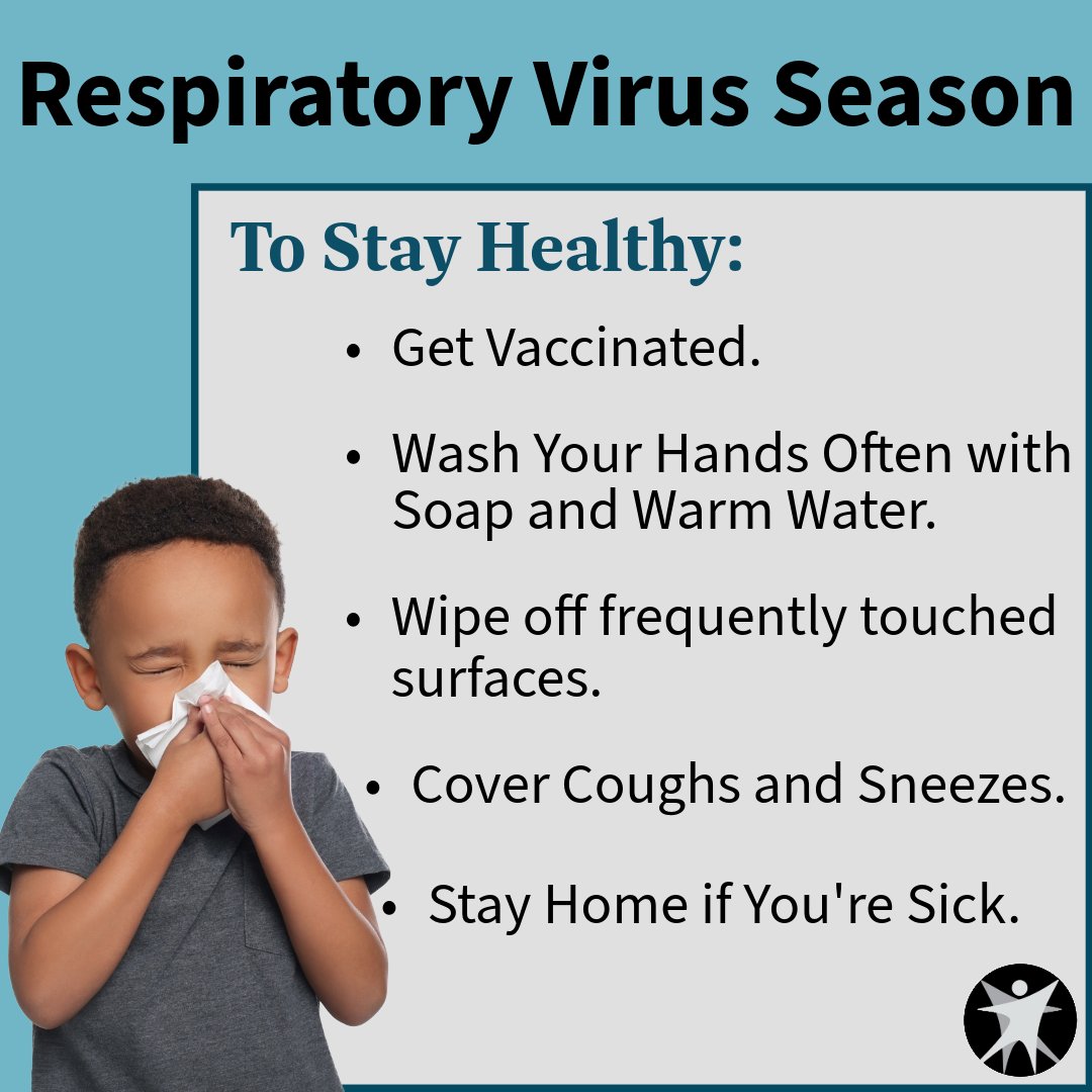 DHSWI's tweet image. Little things like #handwashing and covering #coughs and #sneezes mean a lot when preventing respiratory illnesses. And if you do get #sick, stay home, get better, and stop the spread of germs. Info: dhs.wisconsin.gov/respiratory/in…