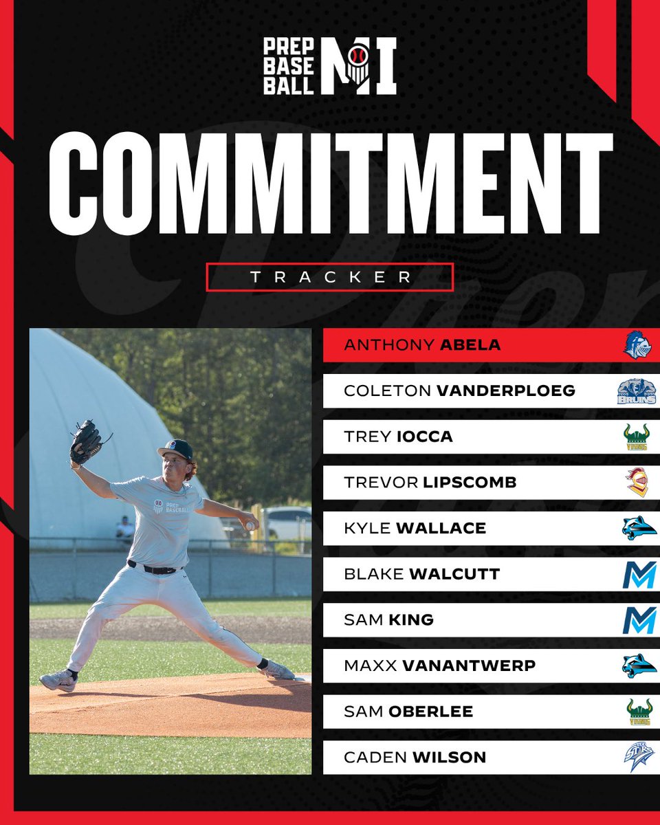 𝑴𝒊𝒄𝒉𝒊𝒈𝒂𝒏 𝑪𝒐𝒎𝒎𝒊𝒕𝒎𝒆𝒏𝒕 𝑻𝒓𝒂𝒄𝒌𝒆𝒓

Congrats to the following players on finding their collegiate destination 🔒

See where they are headed ⬇️