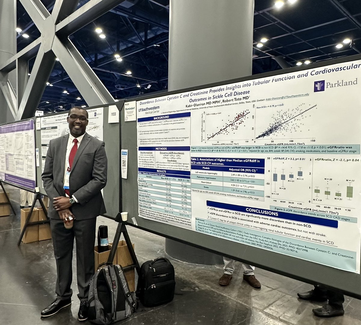 UTSWNephrology's tweet photo. Team UTSW showing up and showing out at #KidneyWk! 

Fantastic presentations from our fellows and faculty today. 👏
1/ https://t.co/MfAq6BwyRw