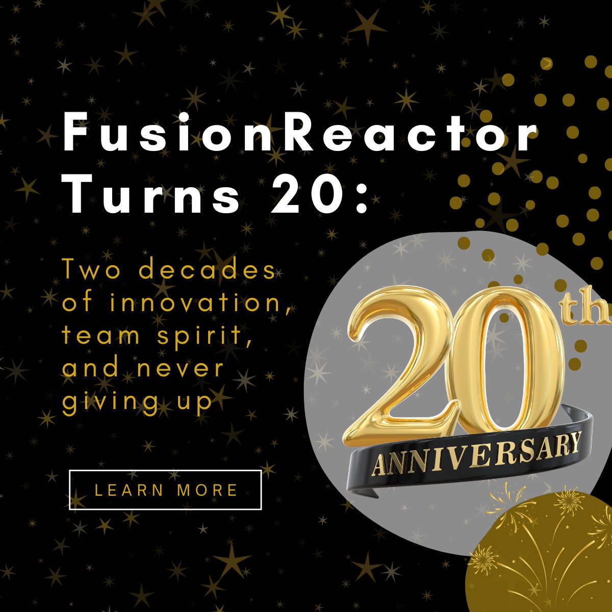 Fusion_Reactor's tweet image. 🥳 FusionReactor hits 20 years! From humble beginnings to AI-powered observability, it&apos;s been a wild ride of innovation &amp;amp; persistence. #FusionReactor #APM #TechTurns20