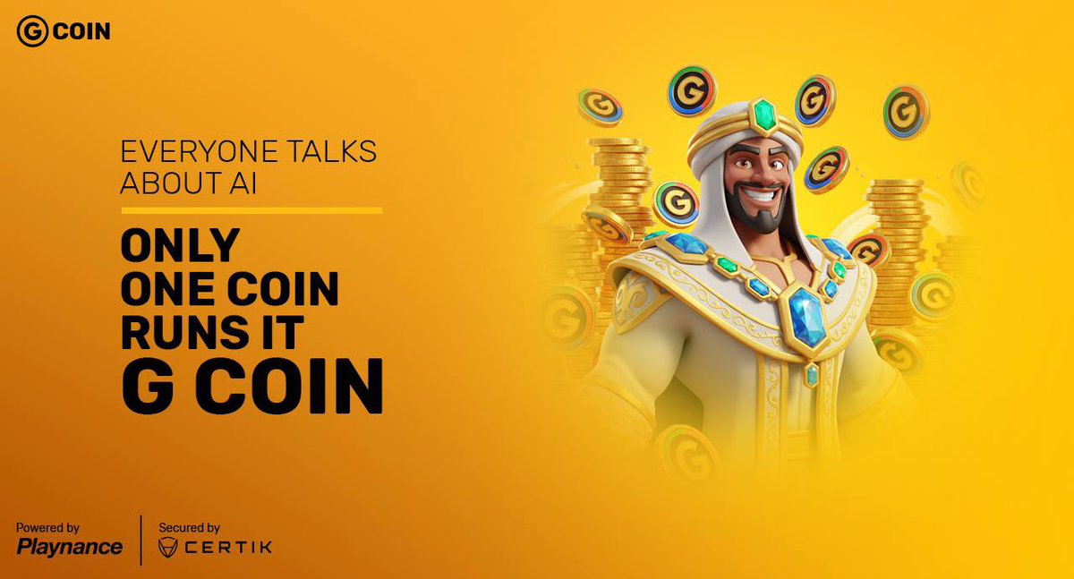 🚨 $g coin  تتطور بسرعة وماحد ينتبه إلا بعد ما يفوت الأوان! 💎

الكل يتكلم عن الذكاء الاصطناعي، لكن *عملة وحدة* فقط هي اللي فعلياً تشغّل هذا العالم 👇  
🔥 *G COIN* — أول عملة ألعاب مدعومة بالذكاء الاصطناعي تغيّر كيف نلعب، نربح، ونستثمر.

sharker.com/gcoin?sap=SA*K…

✅ مبنية على