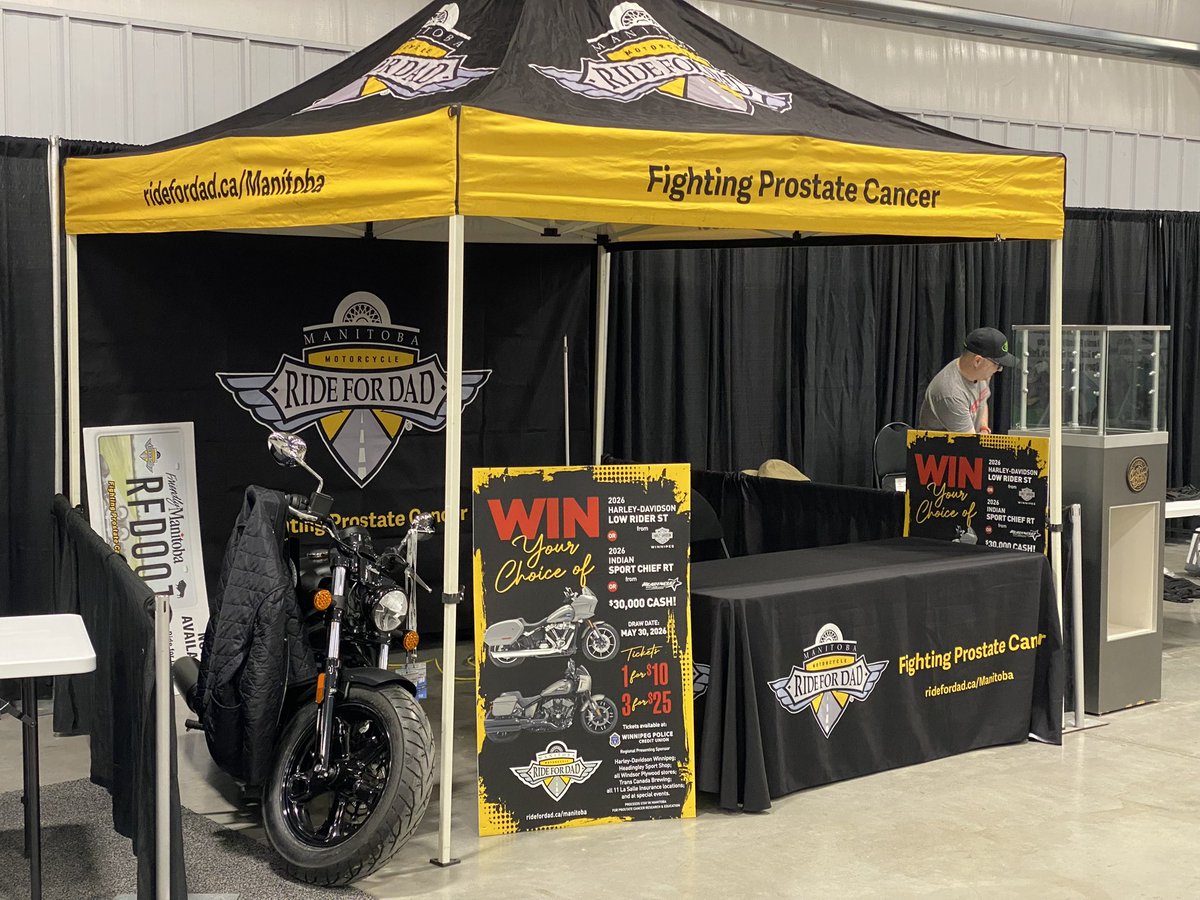 Manitoba Motorcycle Ride for Dad tweet media