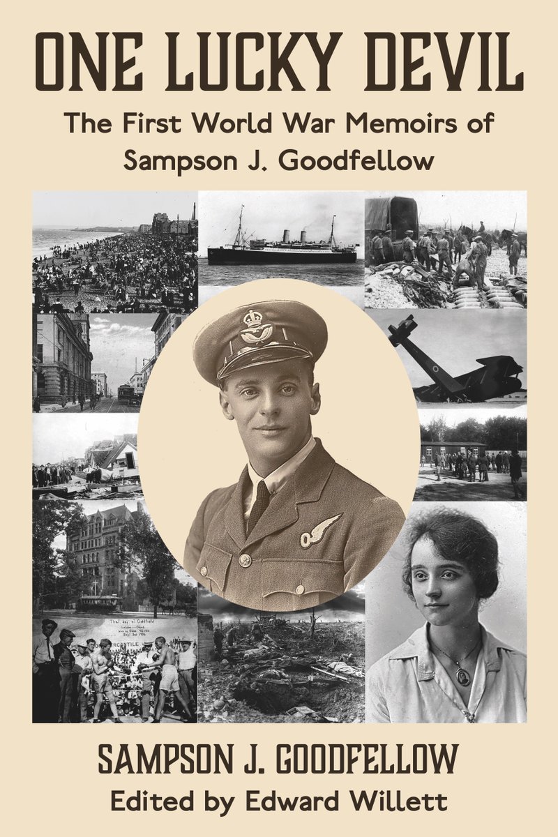As Remembrance Day nears, we recommend ONE LUCKY DEVIL: THE FIRST WORLD WAR MEMOIRS OF SAMPSON J. GOODFELLOW, published in 2018 in time for the Armistice centennial. Check it out! Amazon.ca link: amazon.ca/One-Lucky-Devi…