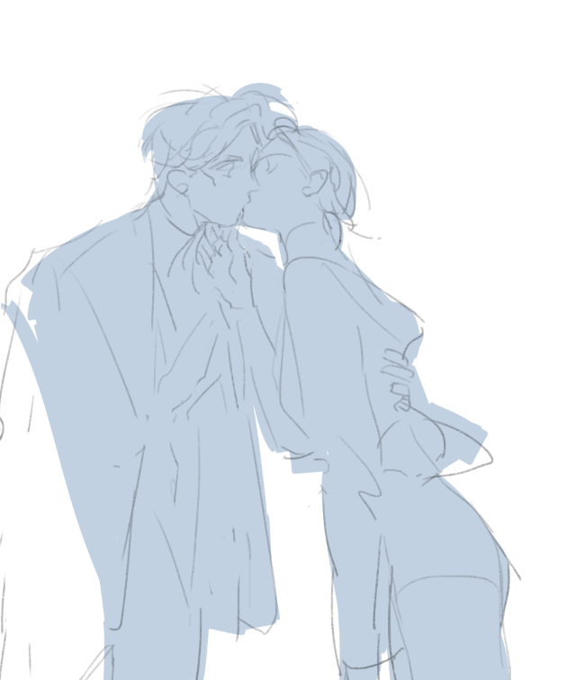 I haven't been here for a while, but ;; let Johan and my AU be here