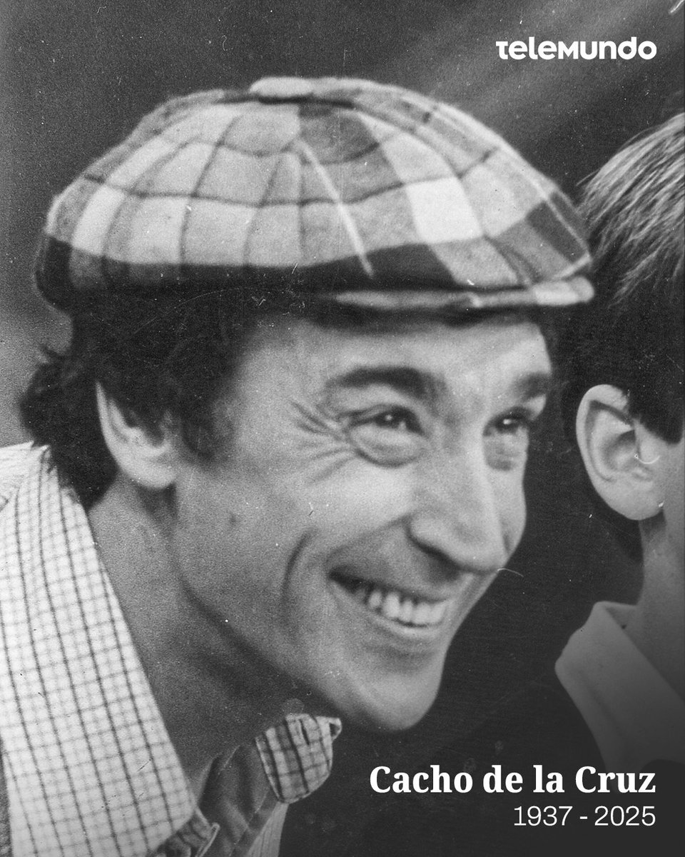 ◼️ MURIÓ CACHO DE LA CRUZ, LA LEYENDA DE LA TELEVISIÓN URUGUAYA

Este viernes, a los 88 años, murió Cacho de la Cruz, la figura más importante de la historia de la televisión uruguaya que trabajó durante toda su carrera en Teledoce.