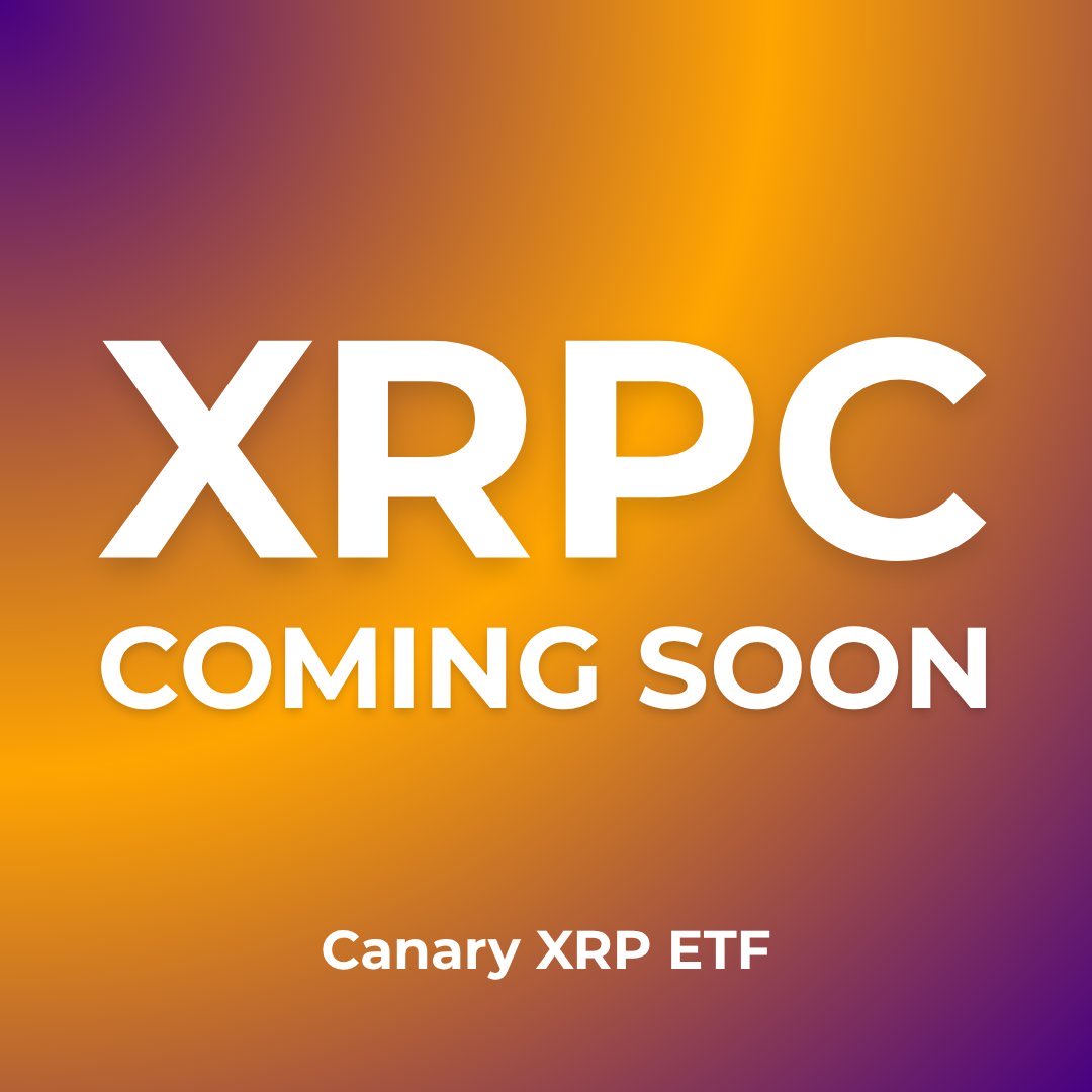 TheCryptoSquire's tweet photo. 🚨 BREAKING: Canary Capital has just announced the Canary XRP ETF ( $XRPC ) officially coming soon! 💥

Institutional demand is heating up.
The floodgates for $XRP are about to open. 🌊🚀

#XRP #XRPC #Ripple https://t.co/ElDe6l04PG