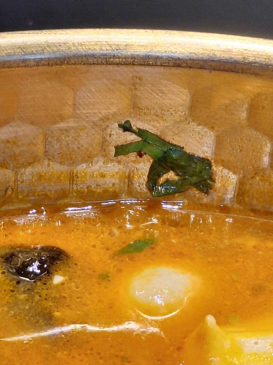 Ate hotpot at a spot near where I work and I think its ok

The cilantro also thinks its ok