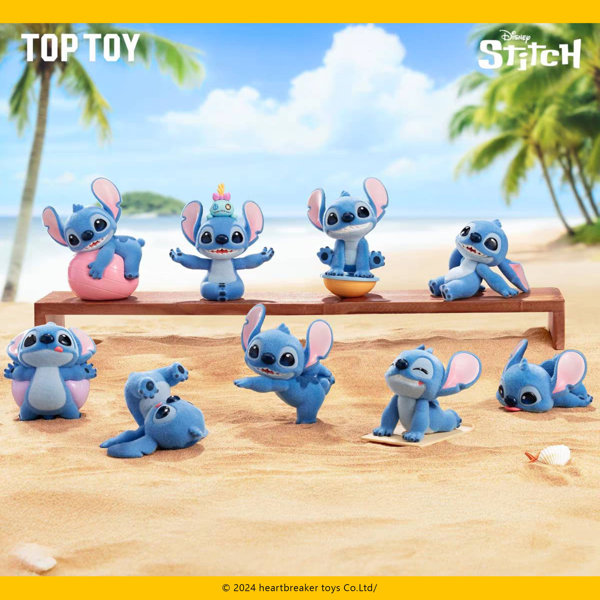 TOPTOY スティッチ　ヨガ　フィギュア　4つセット❣️ 予約】フィギュア ／ 【BOX販売】ディズニー スティッチ 元気ヨガ