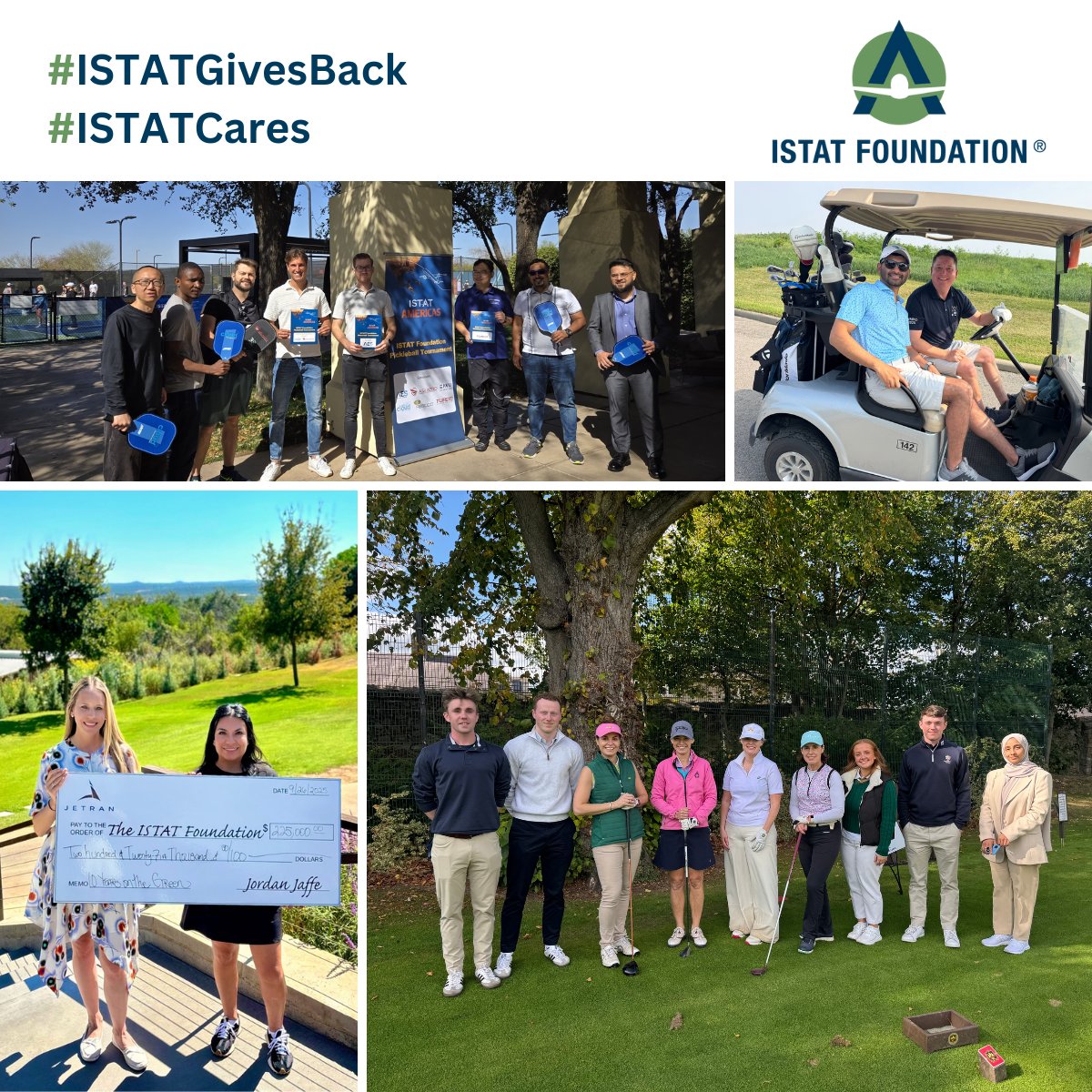 From the fairways to the pickleball courts, 2025 was another remarkable year of connection and charitable giving. A heartfelt thank you to everyone who participated, sponsored, and volunteered. Relive the highlights through our photo gallery: istat.shootproof.com/gallery/266601…