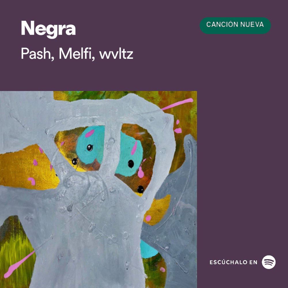 ¡Ya está disponible “Negra” de Pash ft. #Melfi! 🎶

Una colaboración que mezcla ritmo, flow y mucha actitud.

Disponible en todas las plataformas digitales 🎧