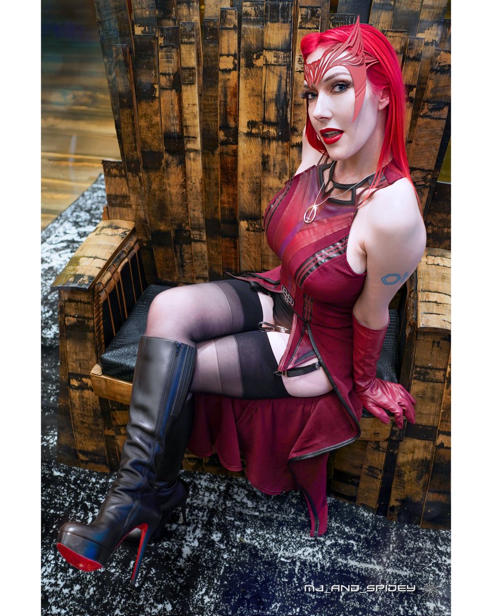 MJ_and_Spidey's tweet photo. 「Under the spell...」✨🔮💜 #WhatIf #Multiverse #MaryJaneWatson #ScarletWitch

Scarlet Witch: MJ of @MJ_and_Spidey
Image: Spidey 📷 @SonyAlpha α7 III

#MJandSpidey #ScarletWitchCosplay #WandaMaximoff #DoctorStrange #Avengers #AvengersCosplay #XMen #XMenCosplay #MCU #MarvelUniverse #SpiderMan #PeterParker #SpiderVerse #Marvel #MarvelComics #Cosplay #SciFi #Fantasy #SciFiCosplay #FantasyCosplay #CosplayModel #CosplayPhotography #Heels #Boots #Stockings #Nylons 

「2025.1107」
