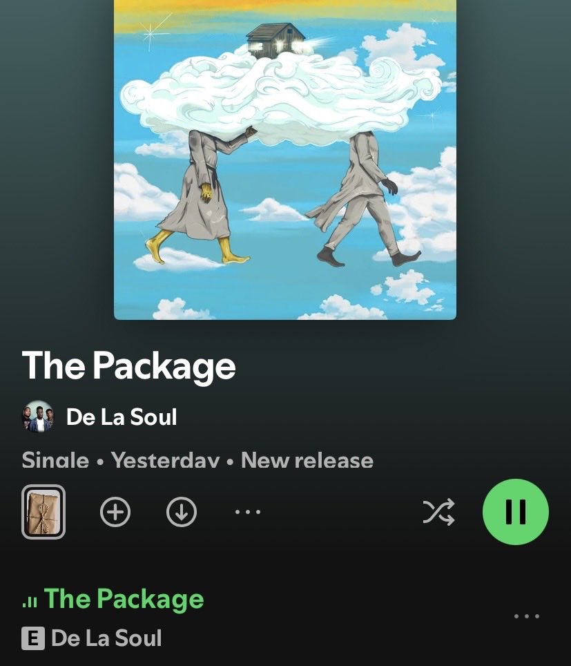 BlackBondGirl's tweet photo. #LegendHasIt #DeLaSoul #ThePackage 🎧 @Spotify
@Nas BlackBondGirl hiphop fan page https://t.co/slhH7LOYti