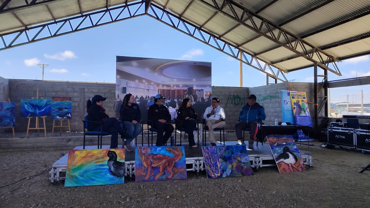 #Atacama: Participamos, junto a <a href="/chungungoSNP/">Chungungo 🦦🇨🇱</a>, en el encuentro ciudadano realizado en Chañaral de Aceituno, para la creación del plan de manejo del Área de Conservación de Múltiples Usos (ACMU) Archipiélago de Humboldt, acercando a la comunidad el trabajo realizado en la materia.