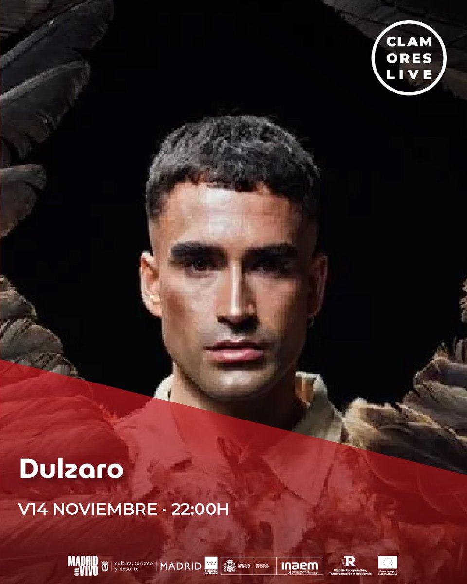 Dulzaro nos presenta una reinterpretación fresca de nuestra música tradicional con su espectáculo “Ícaro”

📅 Viernes 14 de noviembre 22:30h
➡️ Entradas en el link de la bio