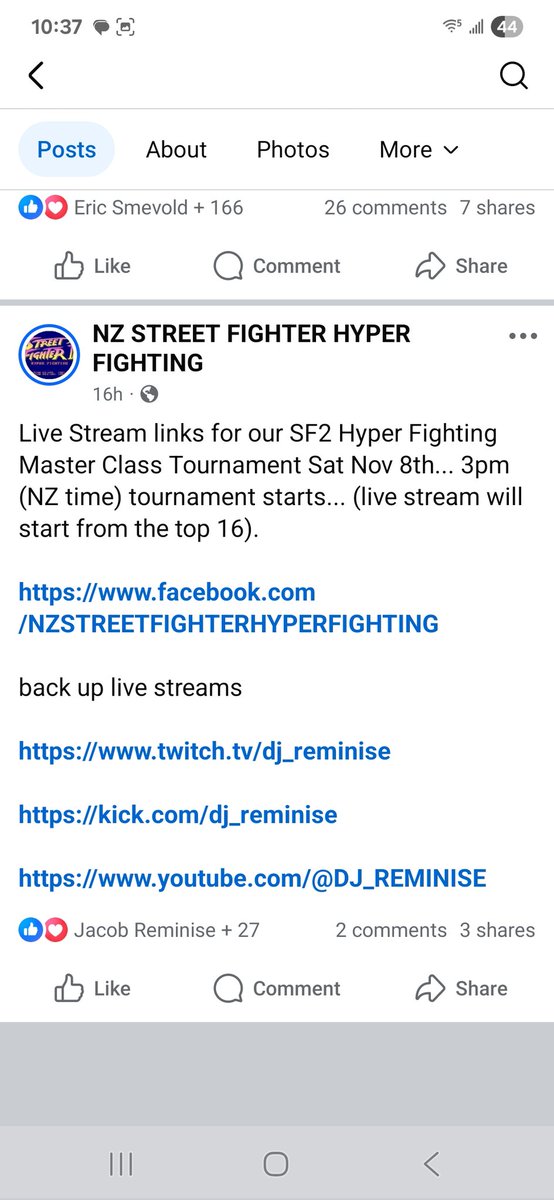 There is a National Street Fighter 2 Hyper Fighting tourney in New Zealend starting today, Friday at 6pm pst. That will be Saturday at 3pm New Zealand time. Tune in and say hi to that amazing crew. Hopefully they will send out the top 2 winners to our HF finale on Dec 8th! LFG!