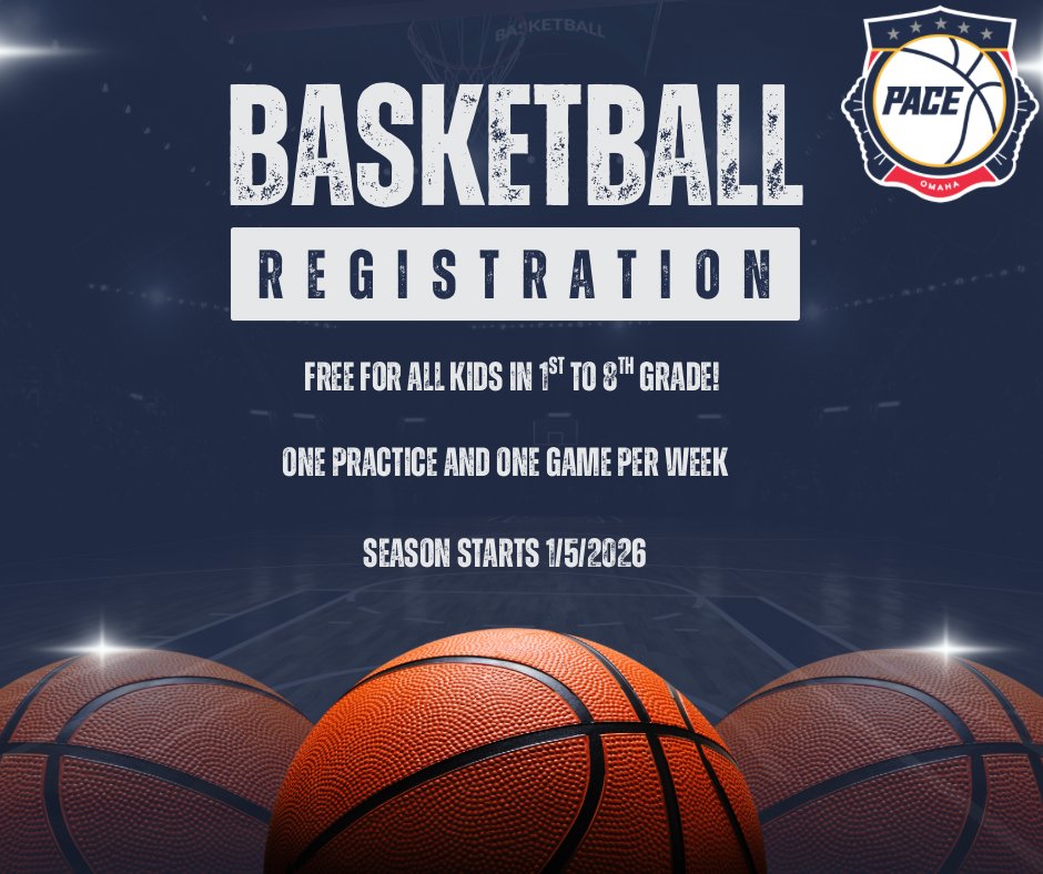 Who has all the free sports? 
PACE does! 
Head to paceomaha.org to find the signup pages for each sport! 
#PACEPOWER