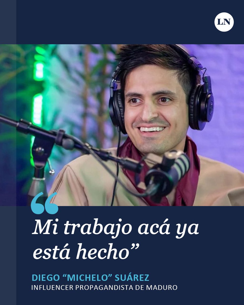 El influencer salteño, Michelo, tras abandonar Venezuela, participó del streaming de Joe Rogan y dijo: "Mi trabajo acá ya está hecho"