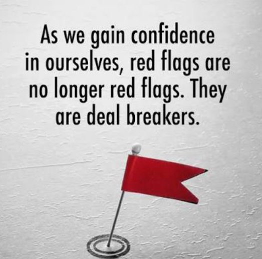 CookieKL's tweet photo. Don't ignore #redflags
🚩🚩🚩🚩🚩🚩🚩🚩
#dealbreakers 👇👇👇 https://t.co/aDyMq4q3ny