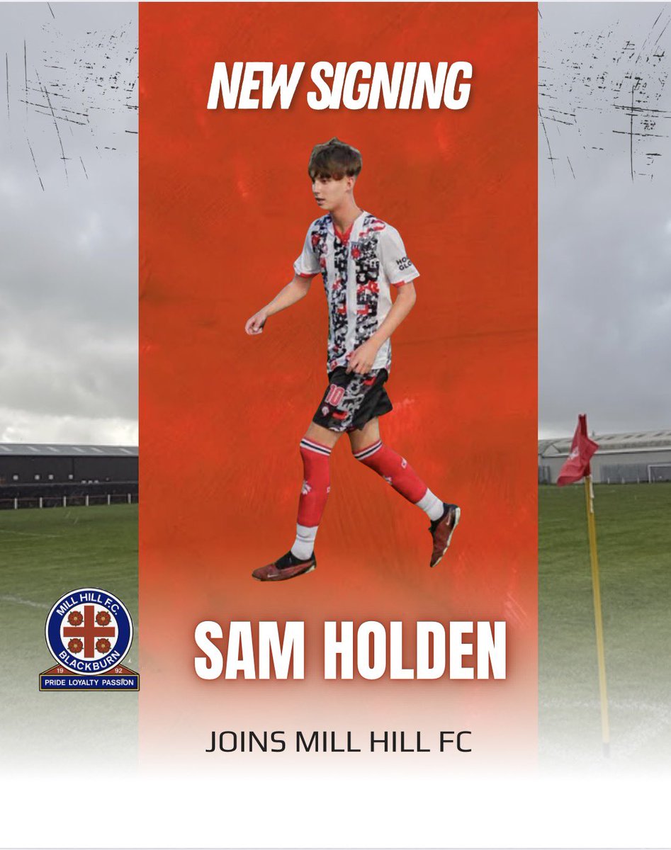 New signing 

Welcome Sam Holden who joins us from Feniscowles and Pleasington from the East Lancs league

Another very talented young signing. Pace, energy and a very good finisher.

The gaffer commented
"Delighted to get Sambo over the line. Having played with him before I know