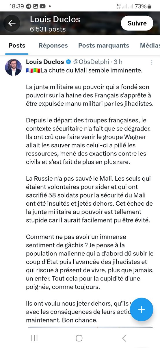 ModiboMt's tweet image. @LouisDuclos quel aboiements pathétiques et mensongers,  dans tes rêves petit con de français. C&apos;est bien ce que vous souhaitez hen,  mais toi tu vas mourir avant