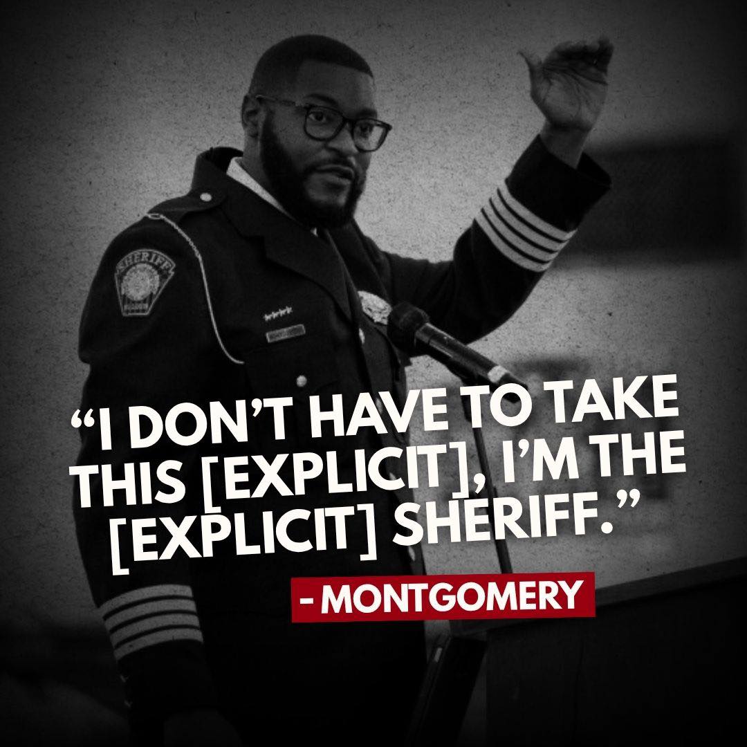 Yesterday, I added another count to Sheriff Montgomery's charges. He believes that he is above the rule of law. No one is above the rule of law, especially politicians.  St. Louis has a bright future ahead, and it isn’t with Montgomery as sheriff.