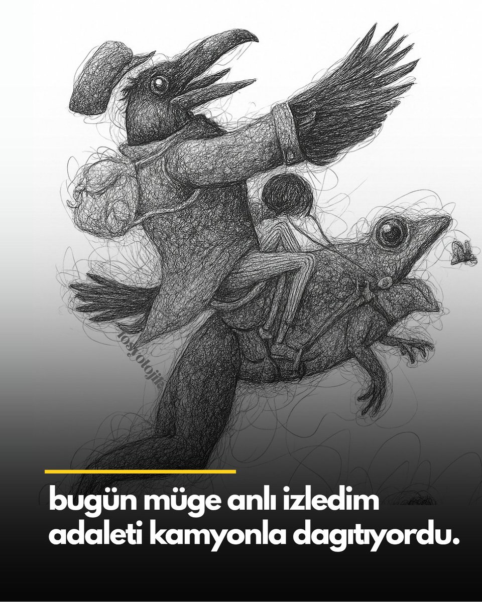 fosyolojik's tweet photo. bugün müge anlı izledim. samime adında bir kadın kocasını öldürmekle suçlanıyordu. suçlu olup olmadığını bilmiyorum ama kadının bütün günahları günlerdir ekranlarda görünüyormuş.

buna da "adalet yerini bulsun" diyorlarmış.

program boyunca "allah fesat çıkaranları sevmez" ayeti aklımda döndü durdu.

fesat, sadece savaş çıkarmak değil; düzeni, ahengi, güveni, kardeşliği bozan her şey aslında.

yani tam içinde bulunduğumuz şey.

herkesin herkesi gözetlediği, kusur avladığı, başkasının ayıbı üzerinden gündem kurduğu bir hayatın tam ortasındayız. kimsenin kimseyi onarmaya pek de niyeti yok gibi; herkes bir şeyleri ifşa ederek kendini temize çıkarmaya çalışıyor.

samime belki suçludur, belki değildir, bilmiyorum açıkçası. onun hikayesinden haz alanların birçoğu en az samime kadar suçlu onu biliyorum ben.

insanların günahları merak nesnesi olmuş. birinin düştüğü yeri göstererek kendimizi yükselttiğimizi sanıyoruz sanki.

gıybeti sohbet zannediyor, ifşayı cesaret zannediyor, yargıyı akıl zannediyoruz artık. oysa kur'an'ın uyarısı çok açık ve net: bozmayın. kurulu olanı dağıtmayın. birbirinizi düşman yapmayın. bir hata varsa giderin elbette ama yakmayın. bugün ise tam tersini yapıyoruz maalesef; birinin düşüşü, başkalarının eğlencesi oluyor. bir insanı kurtarmak yerine onu ekranın önüne getirip herkesin önünde çıplak bırakıyoruz. sonra da buna "adalet yerini bulsun" diyoruz.

birinin hatası üzerinden değil, iyiliği üzerinden konuşmayı öğrenmeliyiz artık sanırım ya. birinin düşüşünden değil, ayağa kalkışından güç alabilmeliyiz. birinin yanlışını teşhir etmekten değil, doğruyu bulmasına yardım etmekten mutlu olmalıyız. birinin ayıbını yaymaktan değil, setrini korumaktan huzur bulmalıyız.

diğer türlüsü felaket…

ezgi akgül / 7 kasım 2025 / ankara