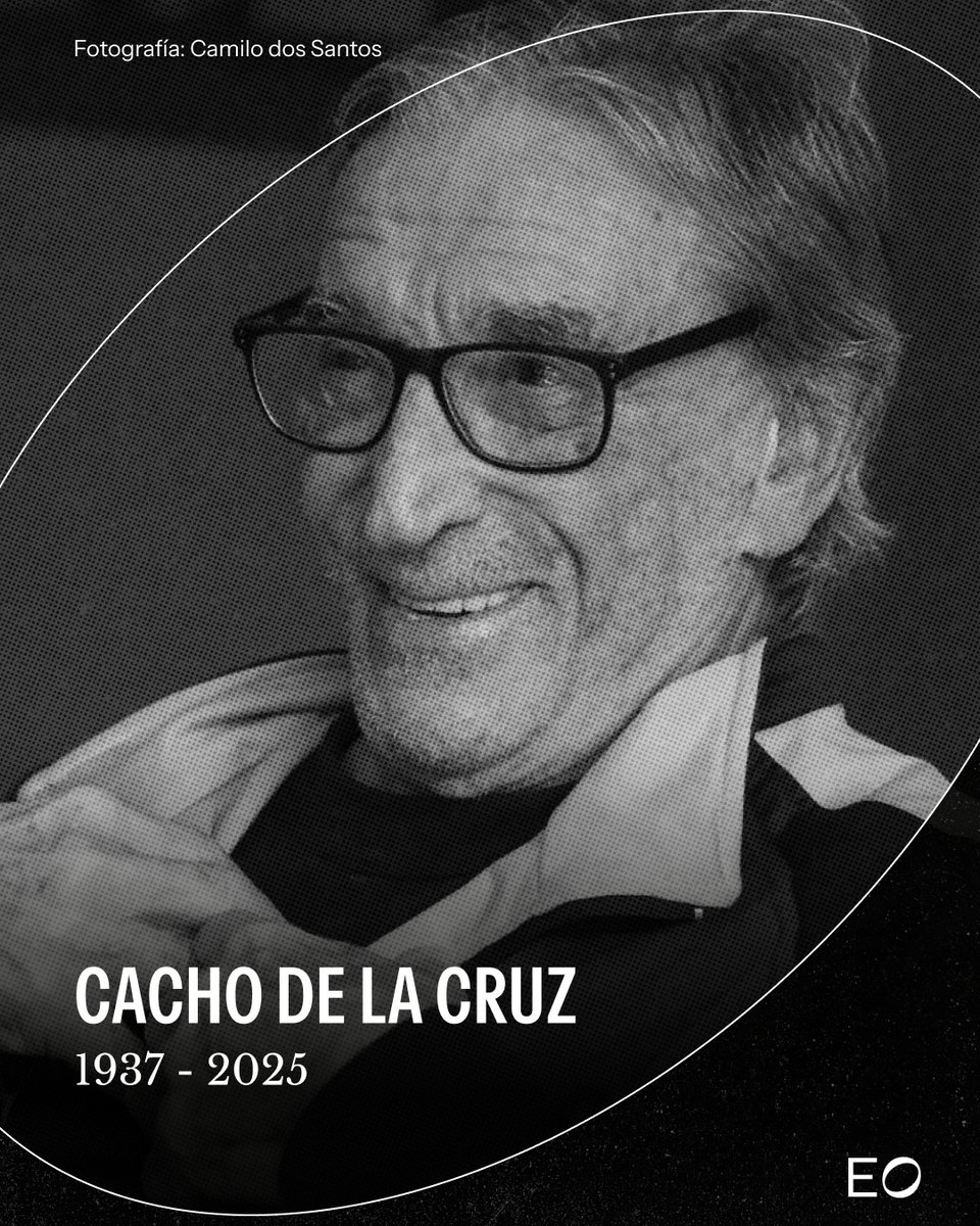 ⚫ Murió Cacho de la Cruz

El histórico conductor tenía 88 años y se encontraba internado en el CTI desde fines de octubre
