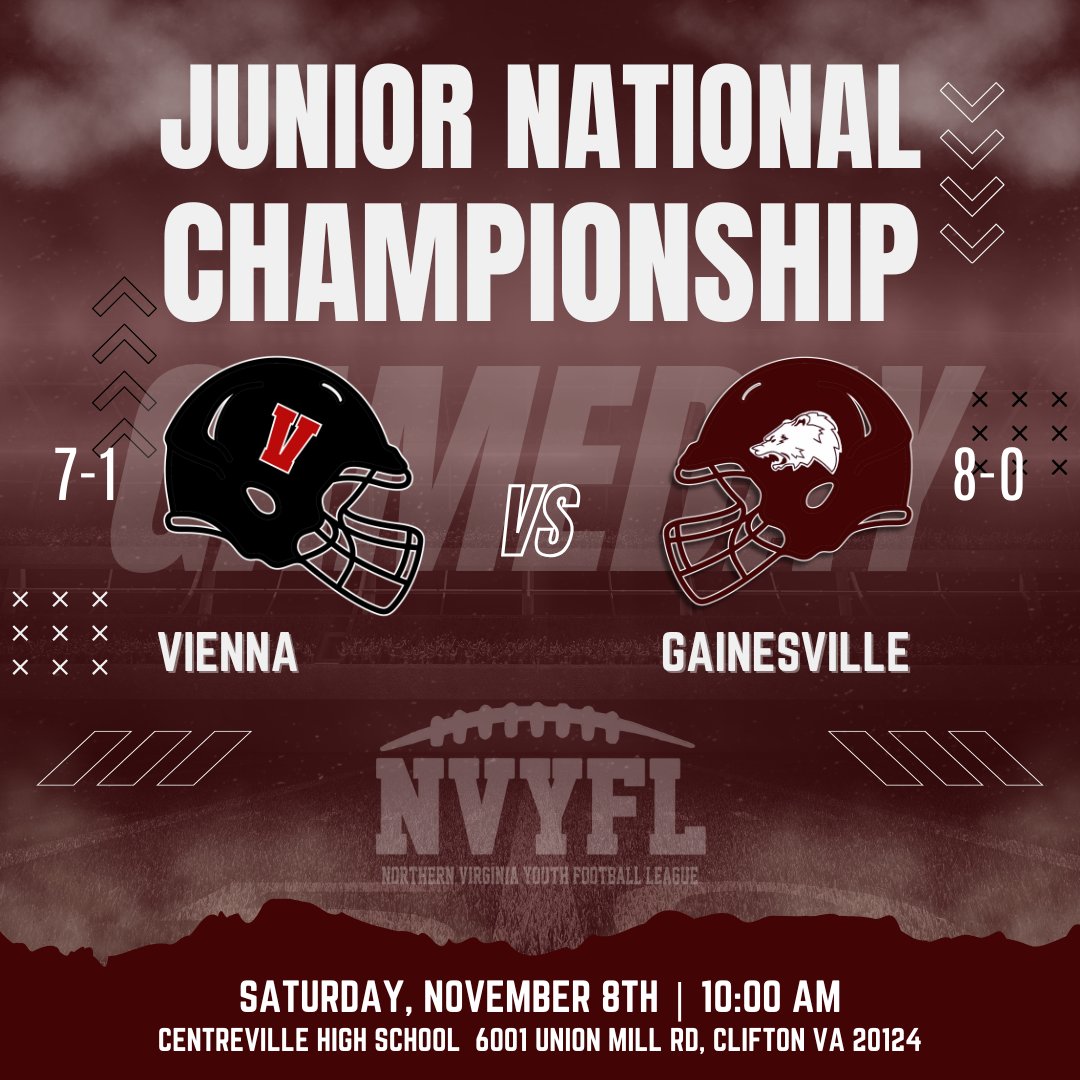 GHYFL_Grizzlies's tweet photo. 🏆 CHAMPIONSHIP SATURDAY (2 of 2) 

The road to the NVYFL Championships ends this Saturday — and the Grizzlies are leading the way! 🏈 

Eight teams. One goal.

Let’s show up big for our players, coaches, and families who have worked all season to reach this moment.  
#GrizzlyFootball | #FearTheBear | #TheStandard | #CommunityStrong 🐾