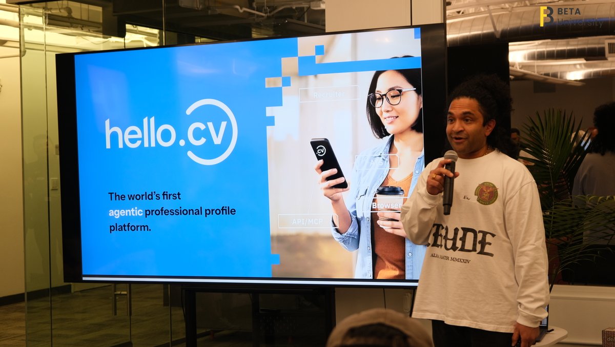 UofBeta's tweet image. 🚀 What a night at Beta University with our partner @NebiusAI!

7 founders took the stage — showcasing how AI is transforming and the message was clear: AI is going vertical.

Huge thanks to everyone who joined us last night

#VerticalAI #DemoDay #BetaUniversity #AI #Innovation