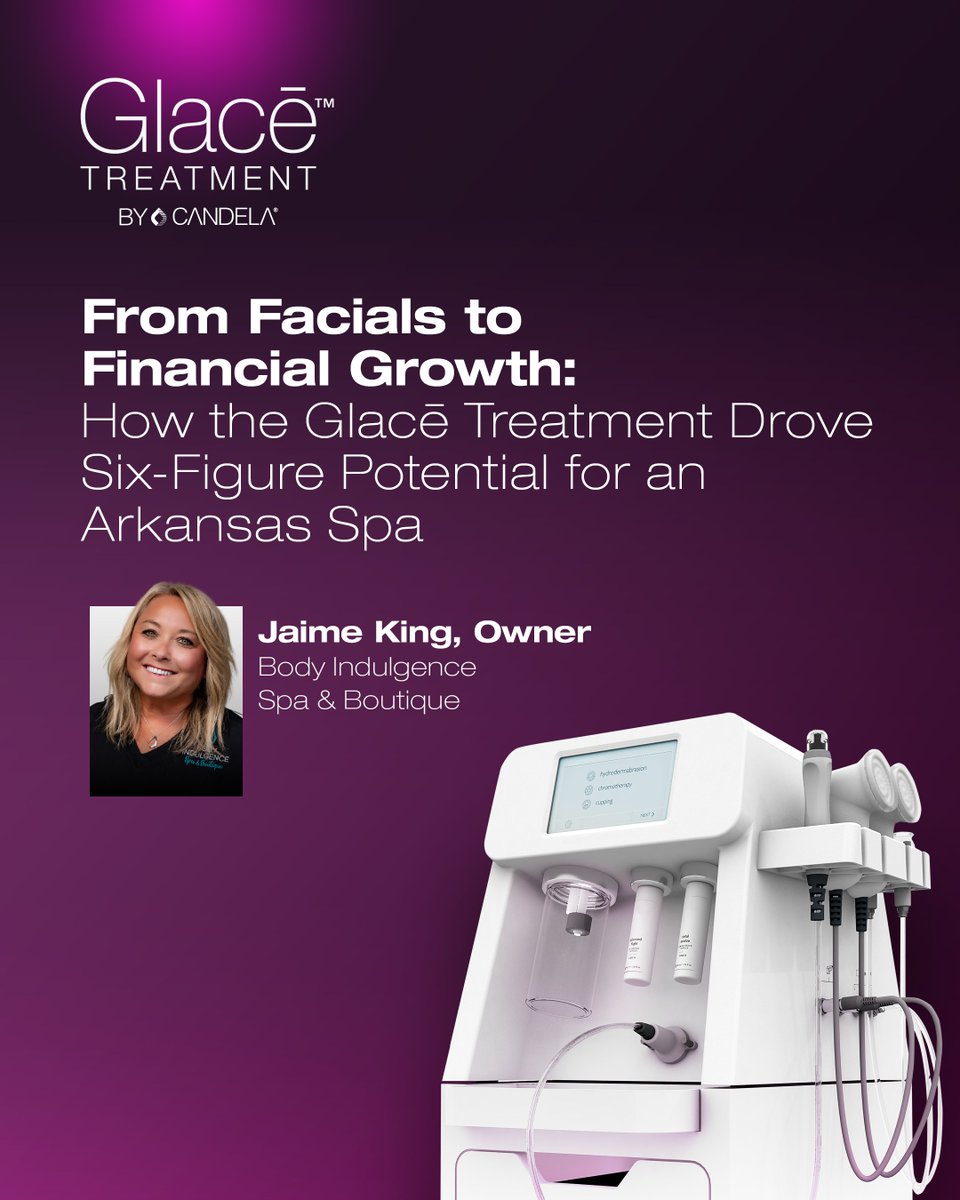 Jamie King, Owner of Body Indulgence Spa &amp; Boutique, added Glacē™ to her offerings and saw $23K in new revenue within 3 months, all while staying true to her spa’s mission of luxury and results.

Download here: bit.ly/48KFlKm