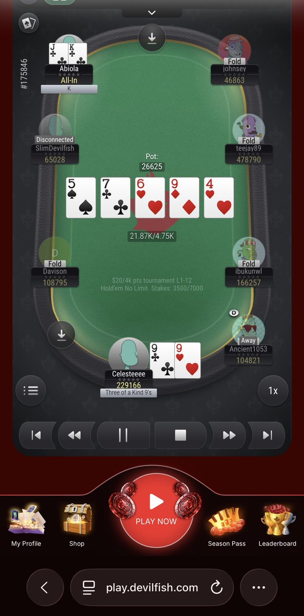 Chi_c_hoc's tweet image. Sweet 🥳😈 #goodhand #pokerlife @DevilfishPoker_