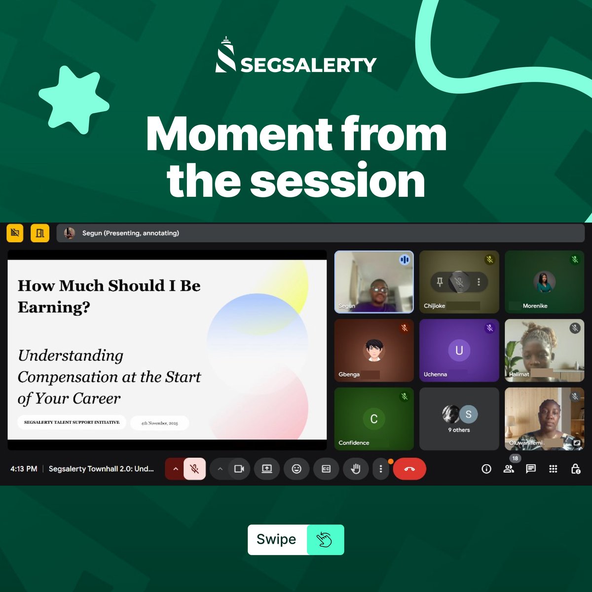 Segsalerty Talent Support tweet media